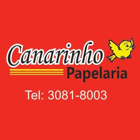 logo papelaria canarinho
